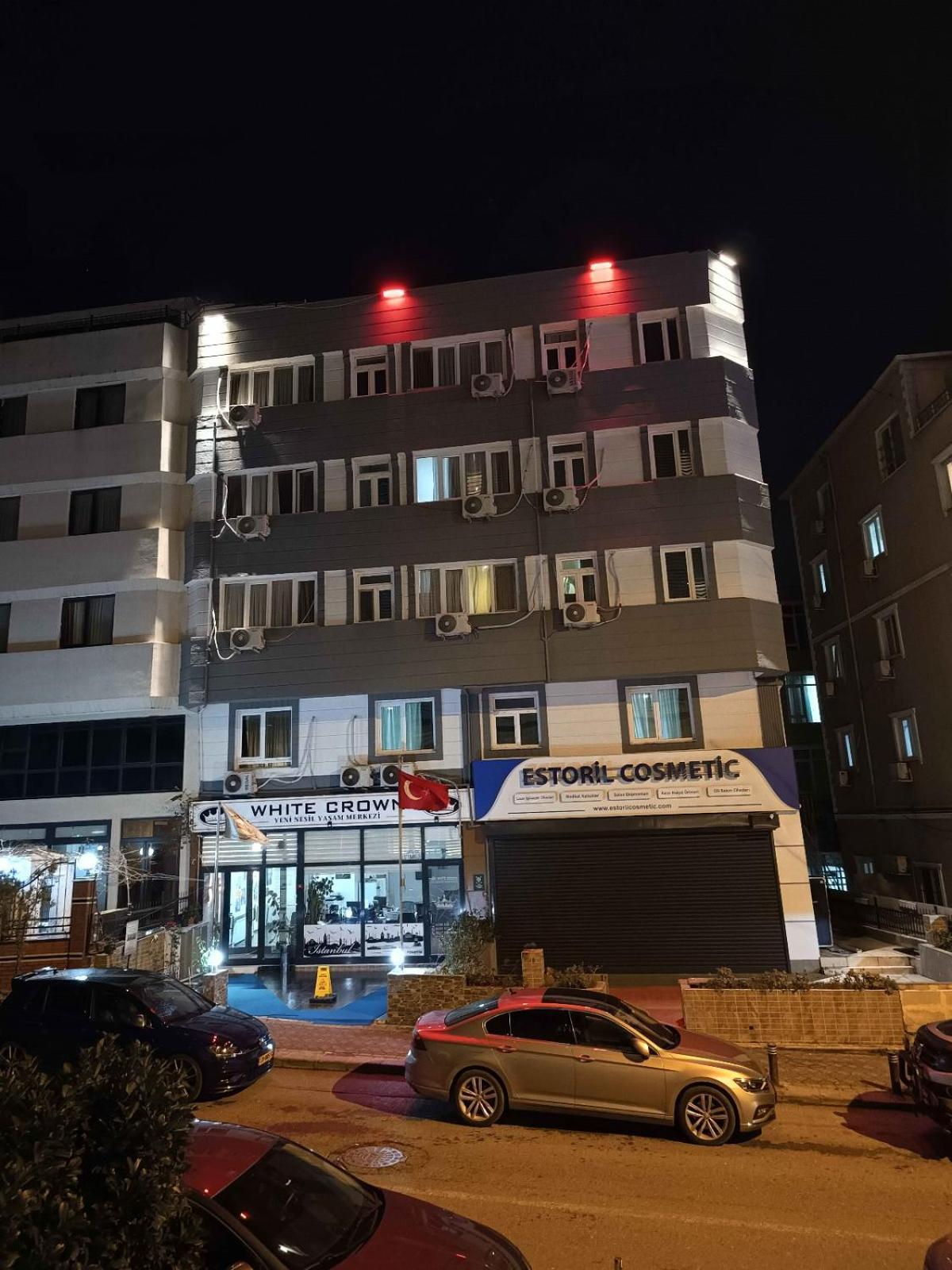 White Crown Apartman Ve Yasam Merkezi Istambul Exterior foto